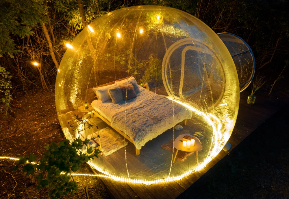 big bubble tent